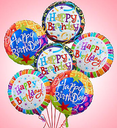 Birthday Balloons Davenport Florist - Same Day Flower Delivery - Flower Power 